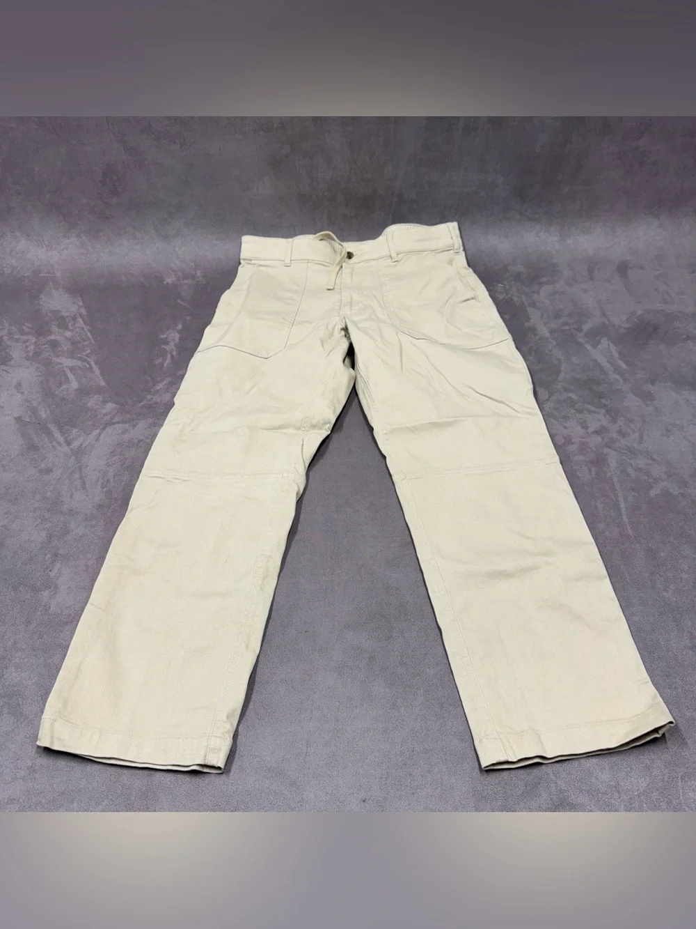 Banana Republic Men's Light Tan cream beige Chinos slim straight 32x30 pants